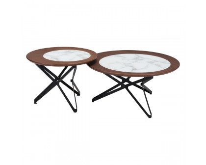 ZUO - Anderson Coffee Table Set in Multi-Color/Black