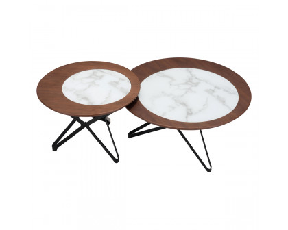 ZUO - Anderson Coffee Table Set in Multi-Color/Black