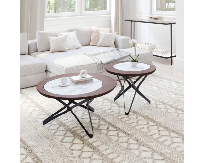 ZUO - Anderson Coffee Table Set in Multi-Color/Black