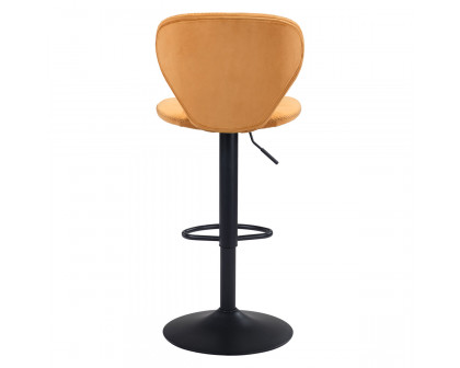 ZUO Salem Bar Chair - Yellow/Black