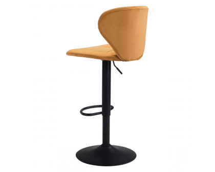 ZUO Salem Bar Chair - Yellow/Black