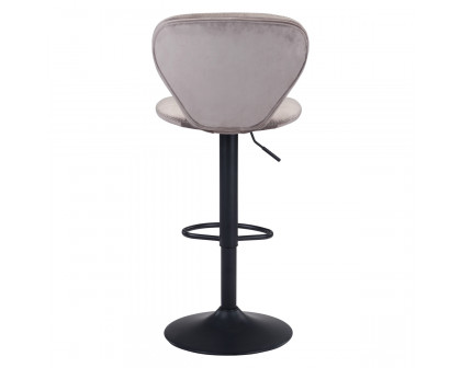 ZUO Salem Bar Chair - Gray/Black