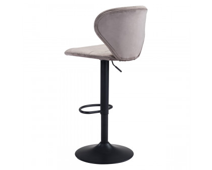 ZUO Salem Bar Chair - Gray/Black