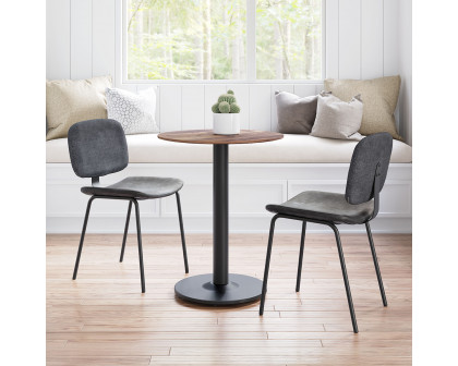 ZUO Alto Bistro Table - Brown/Black