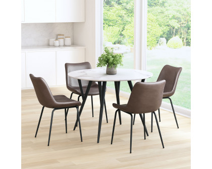 ZUO Byron Dining Chair (Set Of 2) - Brown/Black