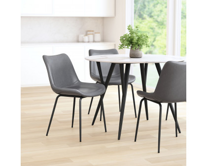 ZUO Byron Dining Chair (Set Of 2) - Gray/Black