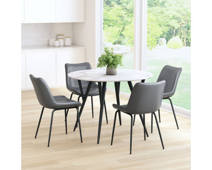 ZUO Byron Dining Chair (Set Of 2) - Gray/Black