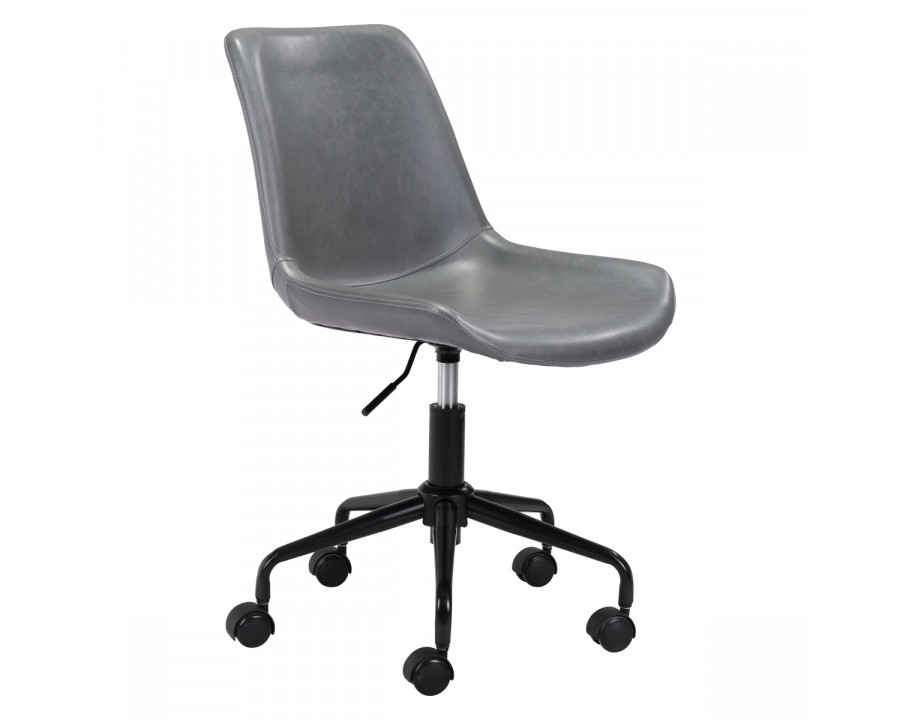 ZUO Byron Office Chair - Gray/Black