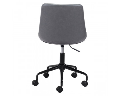 ZUO Byron Office Chair - Gray/Black