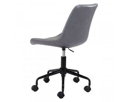 ZUO Byron Office Chair - Gray/Black