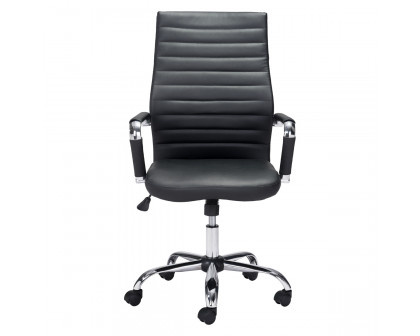 ZUO Primero Office Chair - Black/Silver