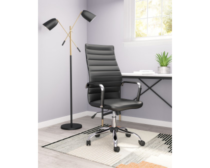 ZUO Primero Office Chair - Black/Silver