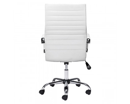 ZUO Primero Office Chair - White/Silver