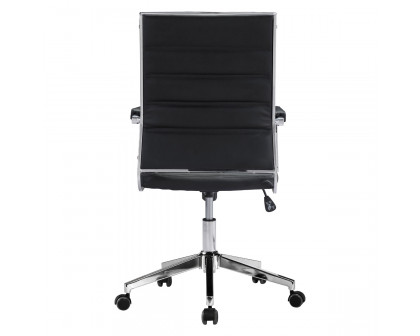 ZUO Liderato Office Chair - Black/Silver