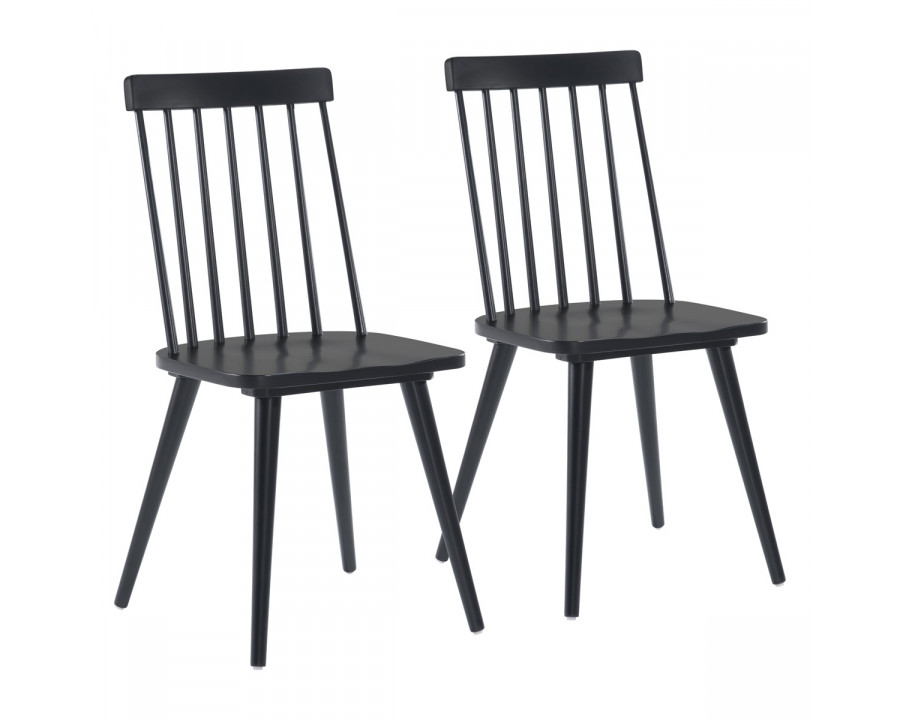 ZUO - Ashley Dining Chair (Set Of 2) in Black