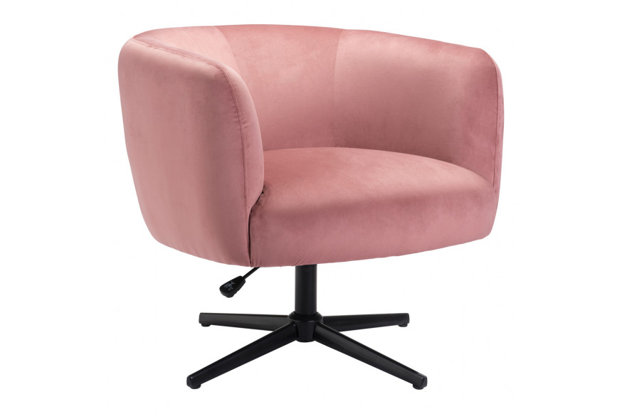 ZUO™ Elia Accent Chair - Pink/Black