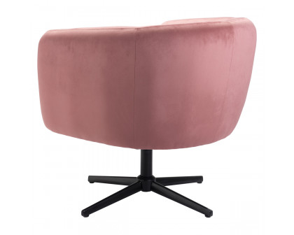 ZUO™ Elia Accent Chair - Pink/Black