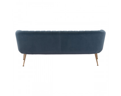 ZUO Deco Sofa - Gray/Gold