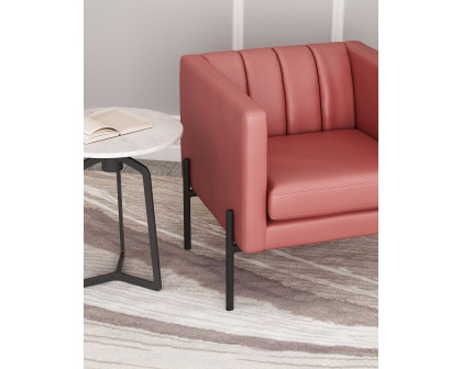 ZUO™ Jess Accent Chair - Rust/Black