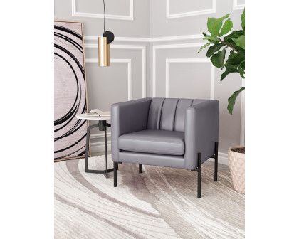 ZUO™ Jess Accent Chair - Gray/Black