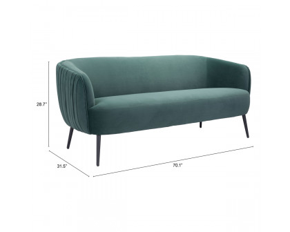 ZUO - Karan Sofa in Green/Black