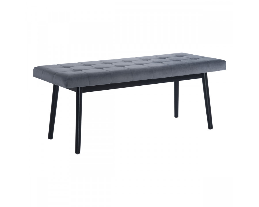 ZUO - Tanner Bench in Gray/Black