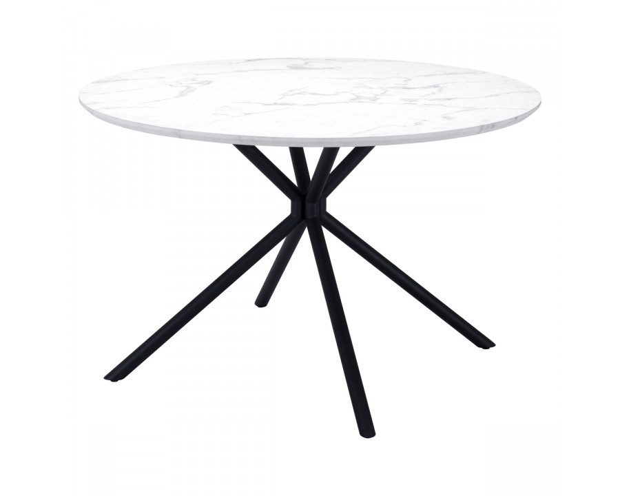 ZUO - Amiens Dining Table in White/Black