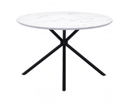 ZUO™ Amiens Dining Table - White/Black