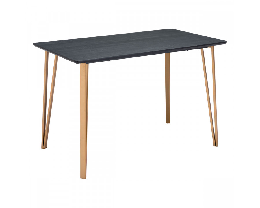 ZUO - Deus Counter Table in Black/Gold