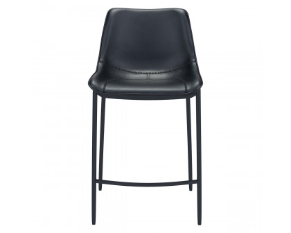 ZUO Magnus Bar Chair (Set Of 2) - Black