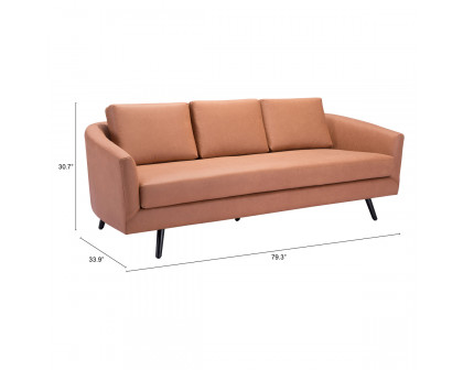 ZUO Divinity Sofa - Brown/Black