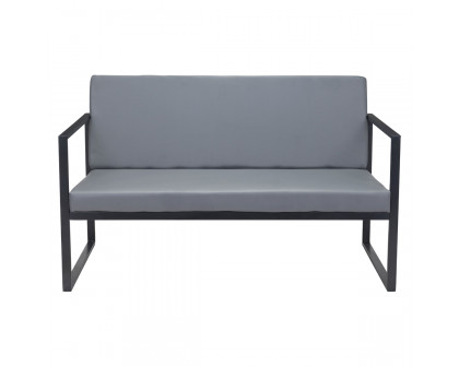 ZUO Claremont Sofa - Gray/Black