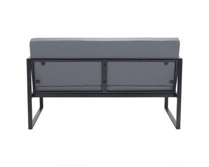 ZUO Claremont Sofa - Gray/Black