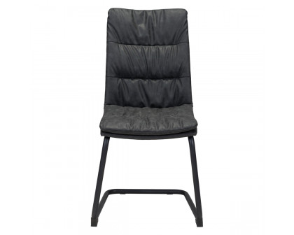 ZUO Sharon Dining Chair (Set Of 2) - Vintage Black/Black