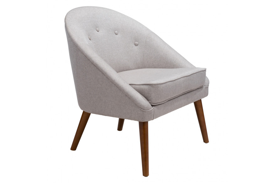 ZUO™ Cruise Chair Accent - Gray/Brown