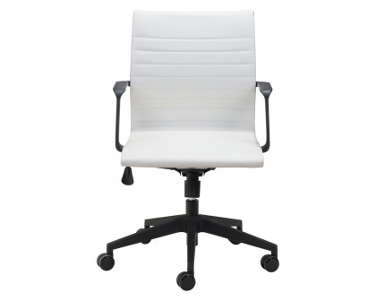 ZUO Stacy Office Chair - White/Black