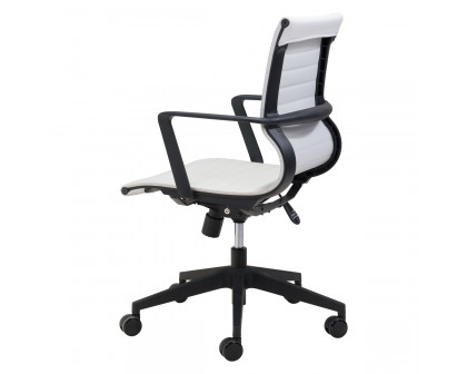 ZUO Stacy Office Chair - White/Black