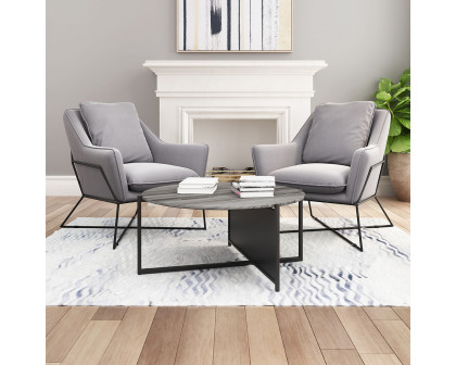 ZUO - Mcbride Coffee Table in Gray/Black