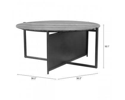 ZUO - Mcbride Coffee Table in Gray/Black