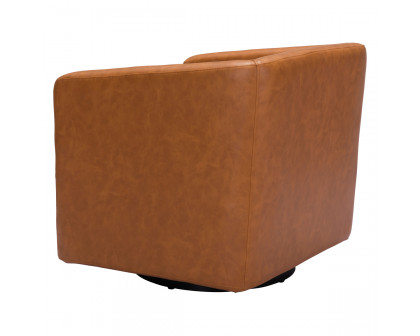 ZUO Brooks Accent Chair - Brown/Black