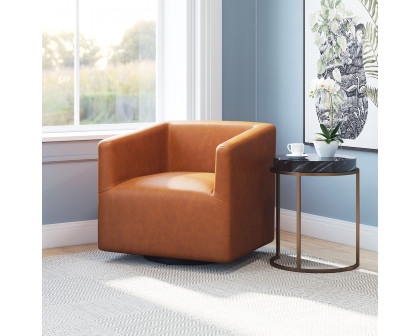 ZUO Brooks Accent Chair - Brown/Black