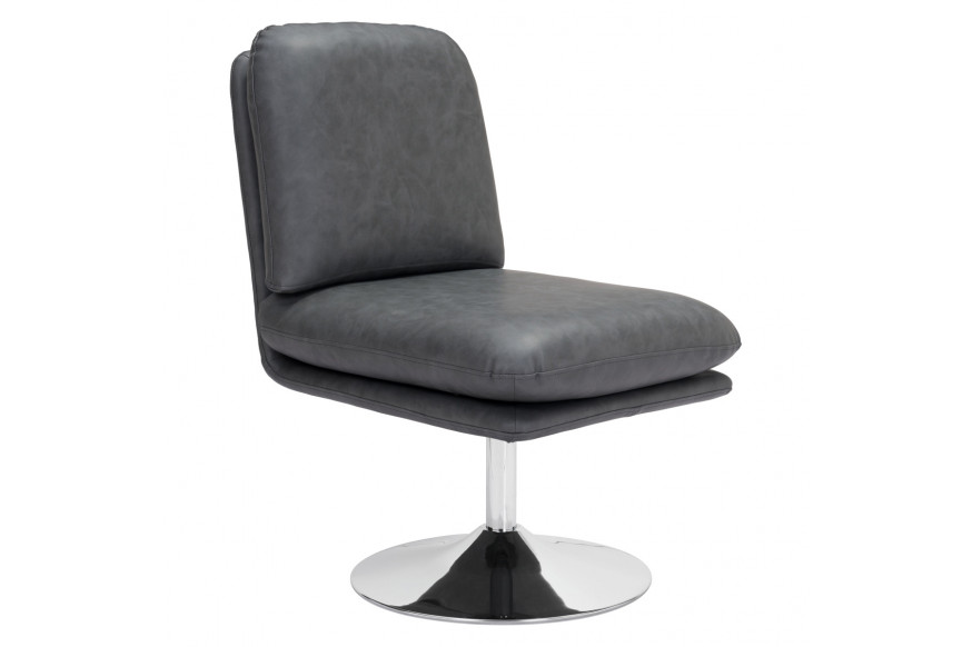 ZUO™ Rory Accent Chair - Gray/Silver