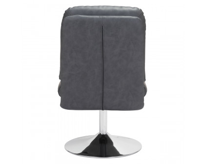 ZUO™ Rory Accent Chair - Gray/Silver