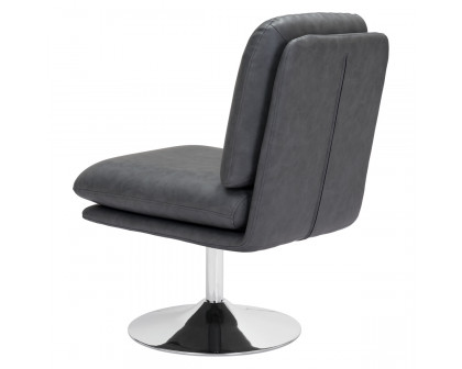 ZUO™ Rory Accent Chair - Gray/Silver