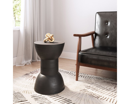 ZUO - Wisdom Table Stool in Matte Black