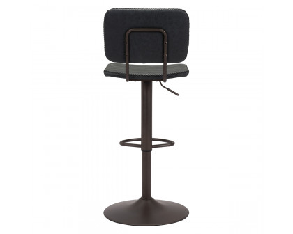 ZUO Holden Bar Chair - Vintage Black