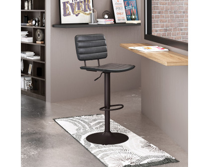 ZUO Holden Bar Chair - Vintage Black