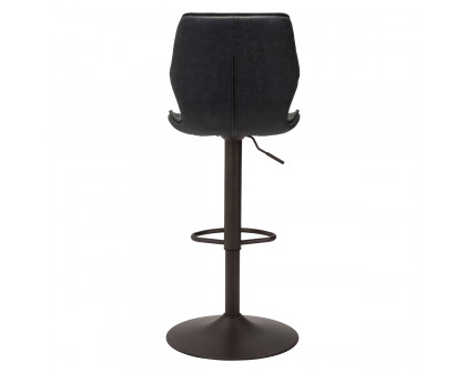 ZUO Seth Bar Chair - Vintage Black