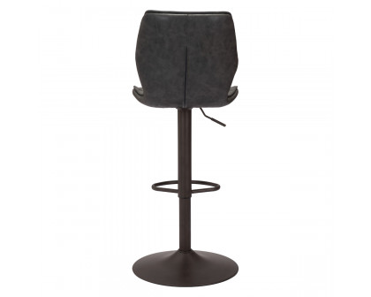 ZUO Seth Bar Chair - Vintage Gray