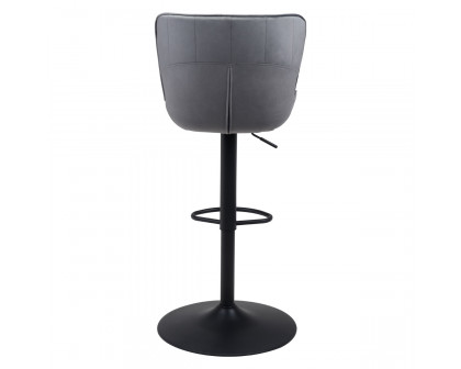 ZUO Tarley Bar Chair - Gray/Black